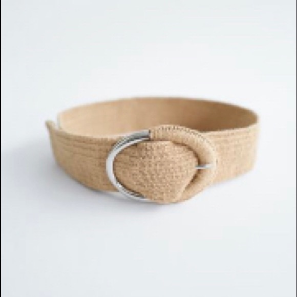 Jute Buckle Belt - Picture 2 of 3